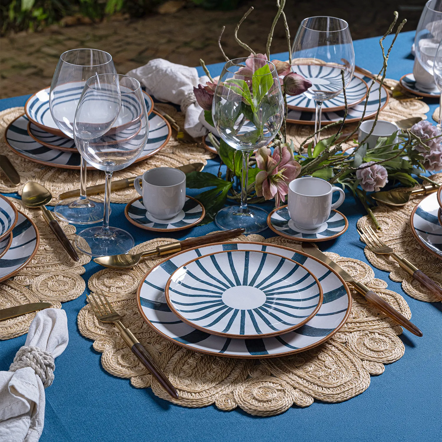 Aparelho de Jantar 30 Peças Coup Stoneware Trópico (para 6 pessoas)