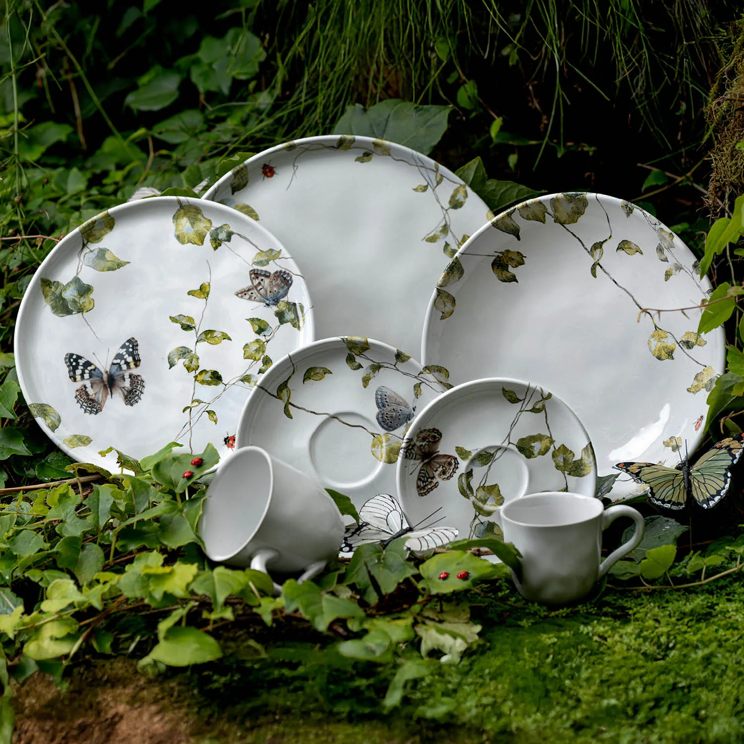 Conjunto com 6 Pratos De Sobremesa Bio Sereno Ø21,5cm