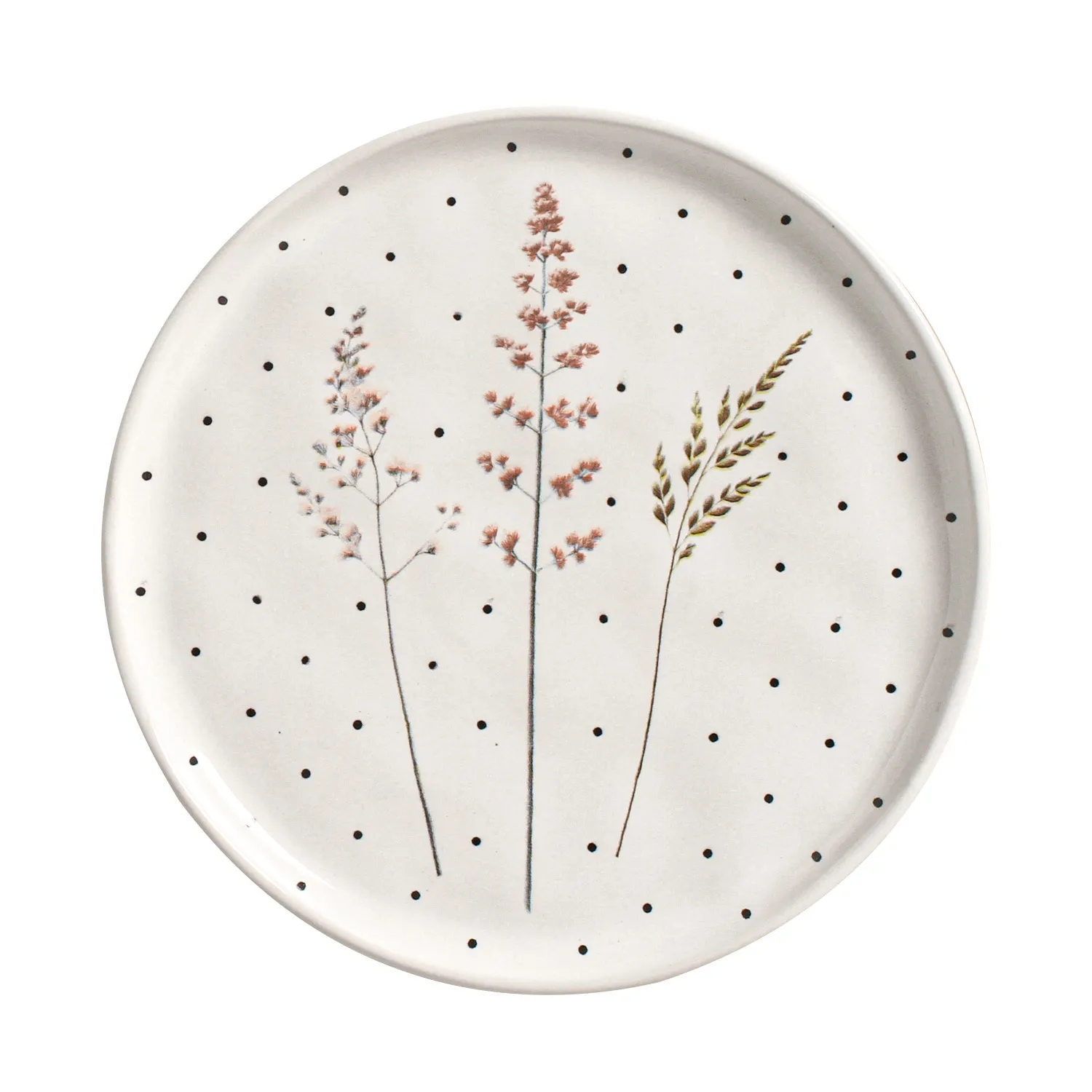 Conjunto com 6 Pratos De Sobremesa Bio Floralis Ø21,5cm