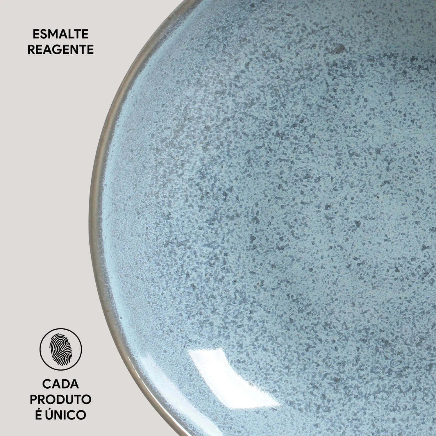 Conjunto com 6 Pratos Fundo Bio Breeze Ø25cm 1100ml