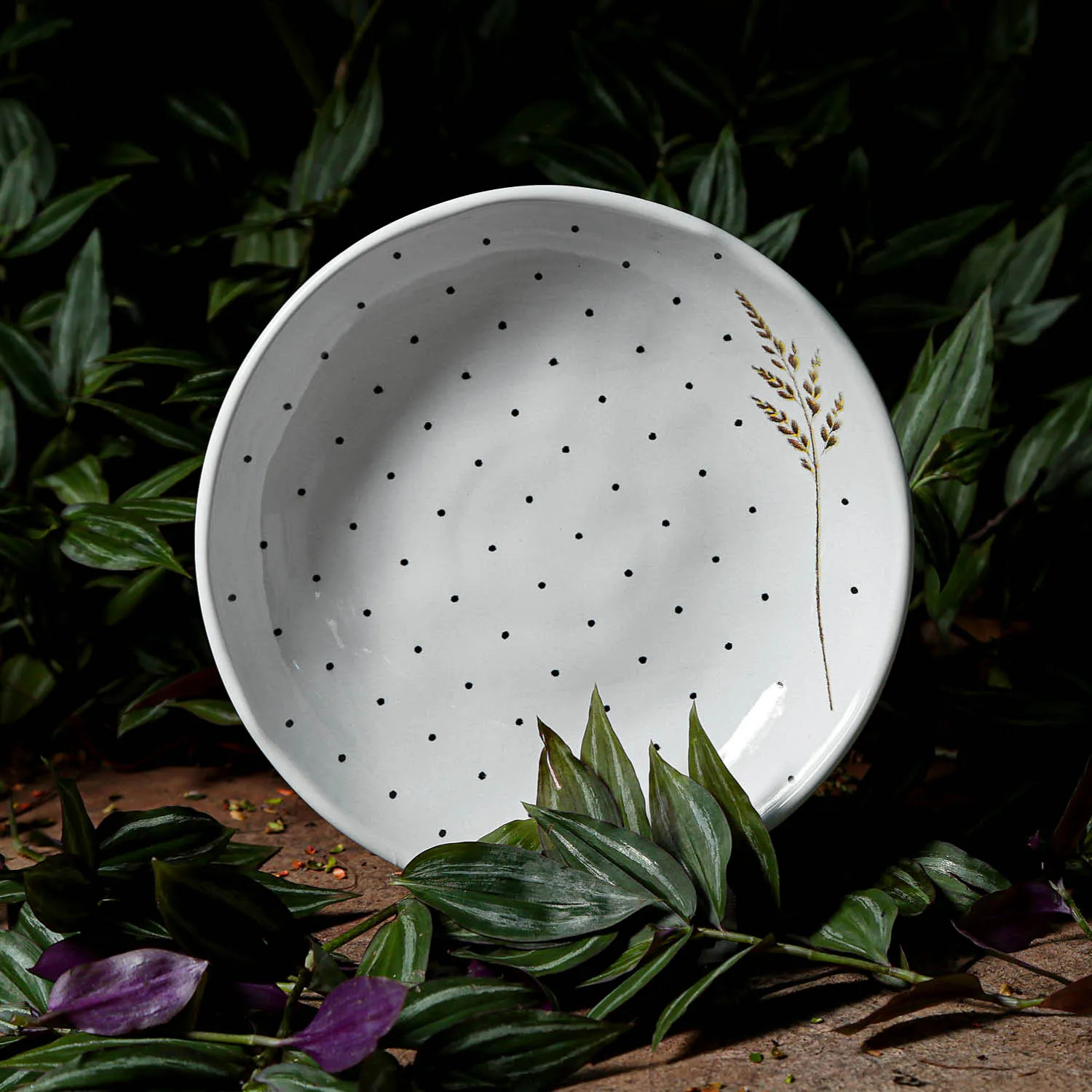 Conjunto com 6 Pratos Fundo Bio Floralis Ø22,5cm 830ml