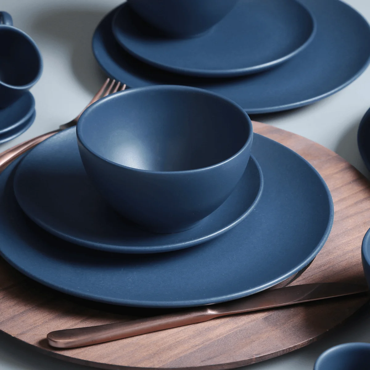 Conjunto com 6 Pratos Fundo Coup Stoneware Boreal Ø20,3cm 600ml