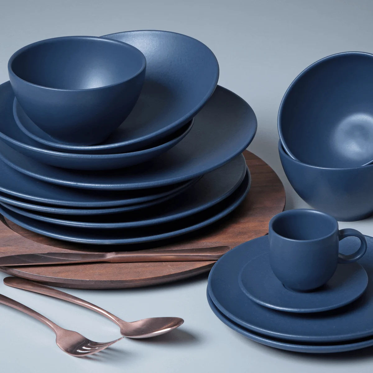 Conjunto com 6 Pratos Fundo Coup Stoneware Boreal Ø20,3cm 600ml