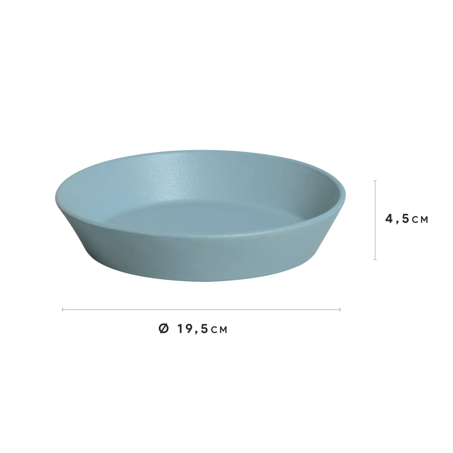 Conjunto com 6 Pratos Fundo Neo Fiordes Ø19,5cm 630ml