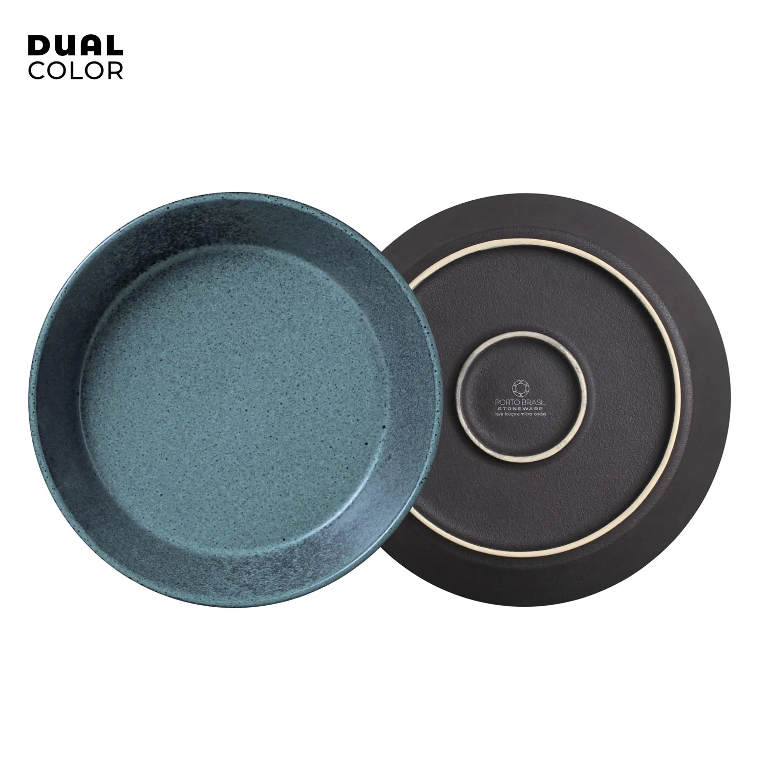 Conjunto com 6 Pratos Fundo Neo Night Sky Ø19,5cm 630ml