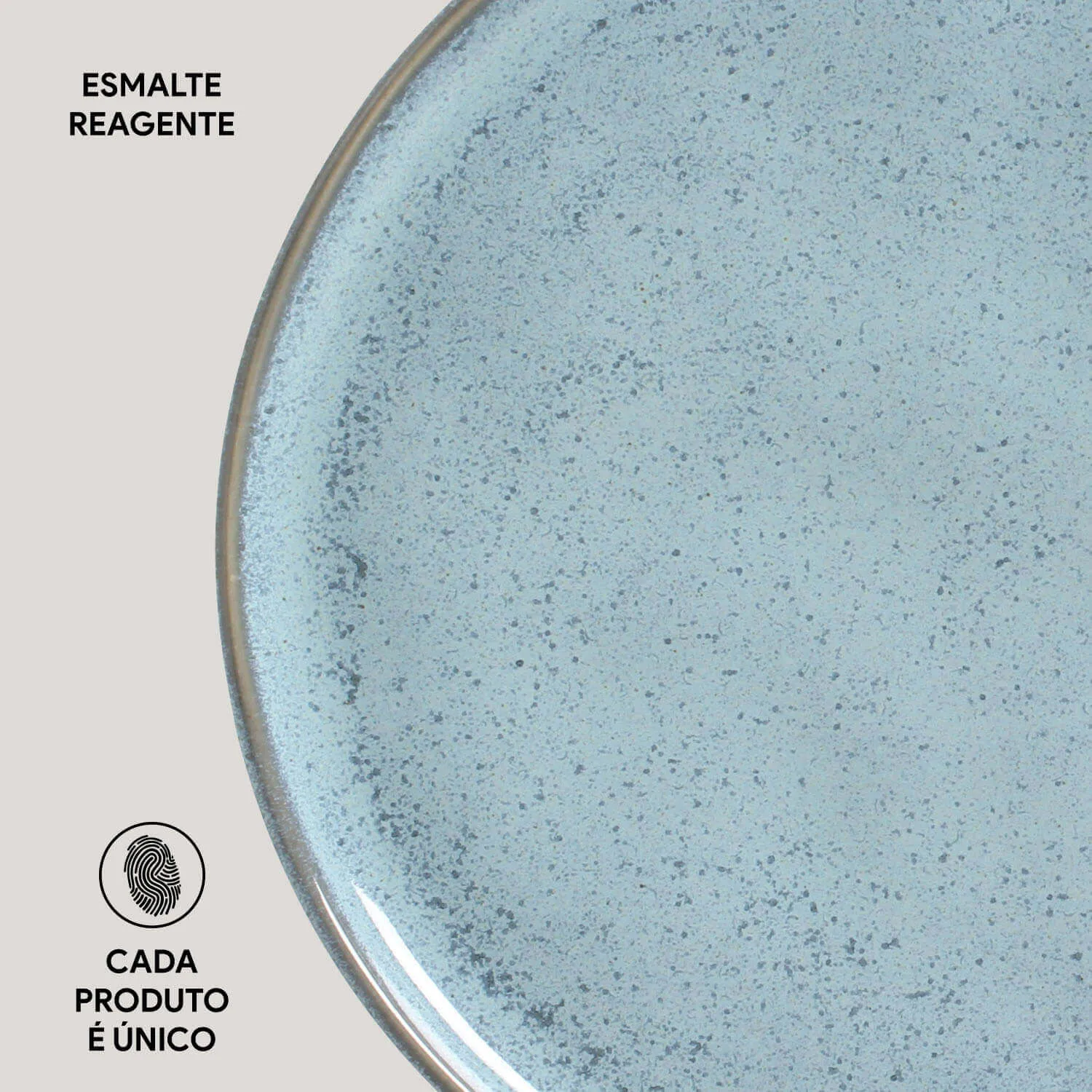 Conjunto com 6 Pratos Raso Bio Breeze Ø29cm