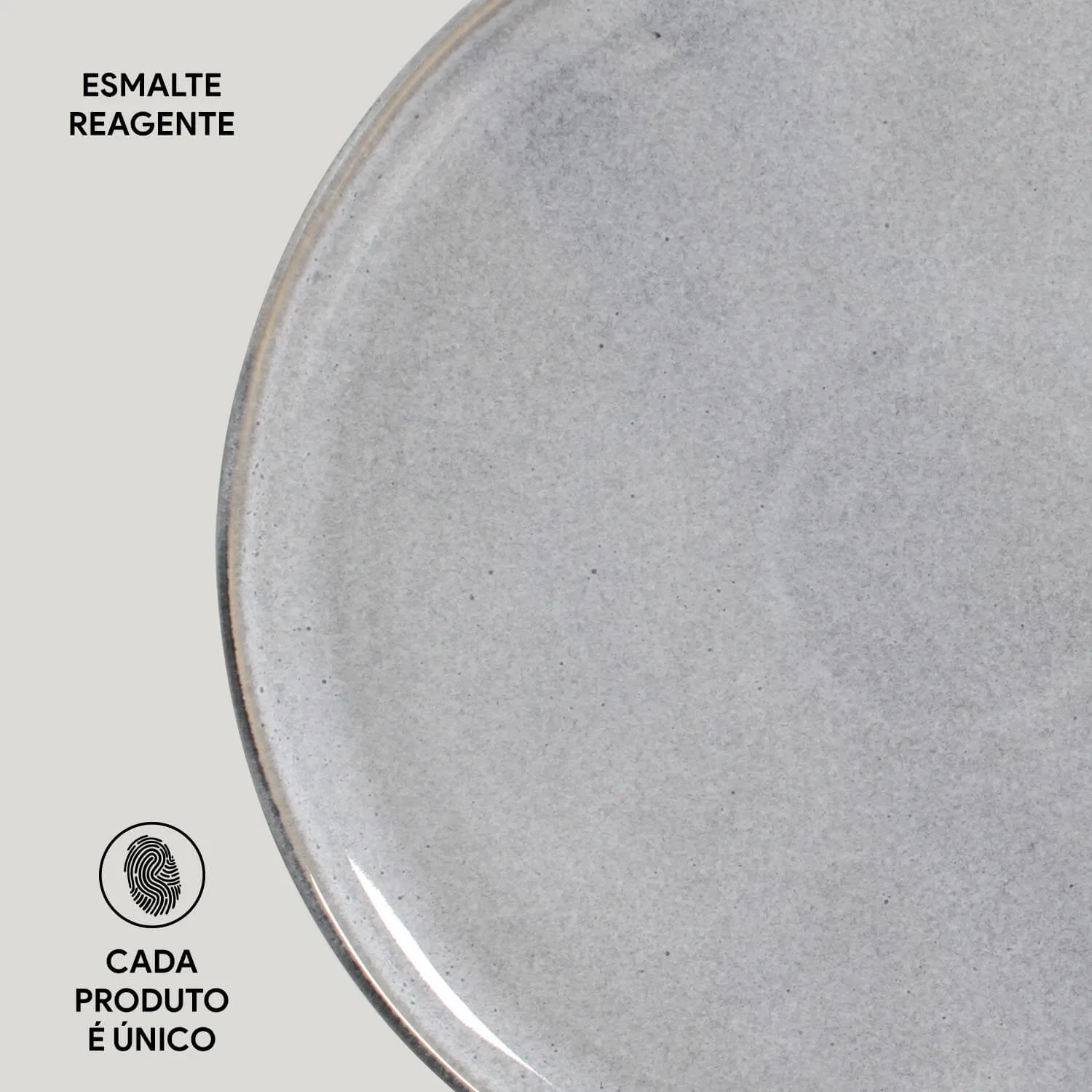 Conjunto com 6 Pratos Raso Bio Dust Ø27,5cm