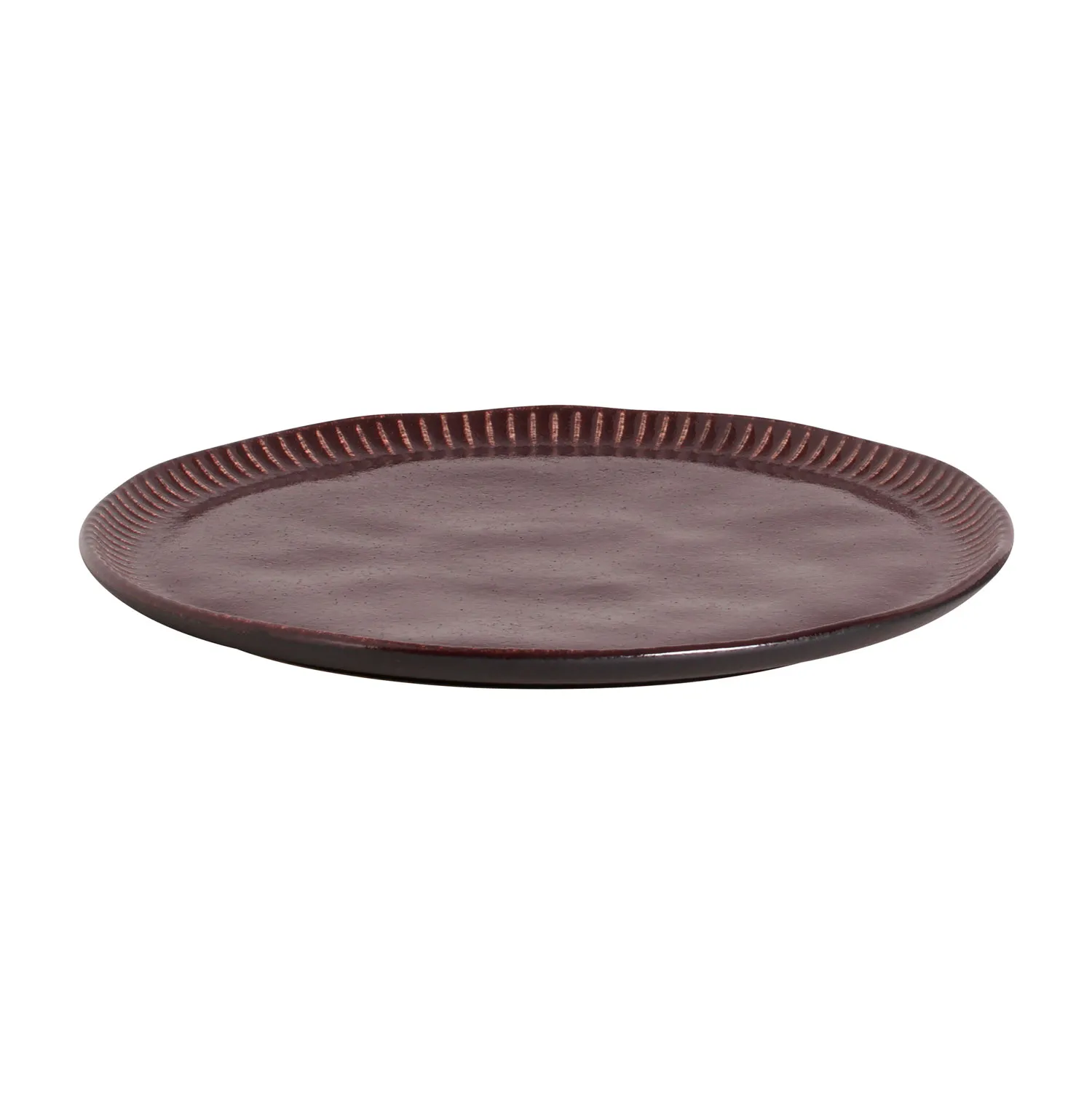 Conjunto com 6 Pratos Raso Linhas Volcano Ø27,5cm