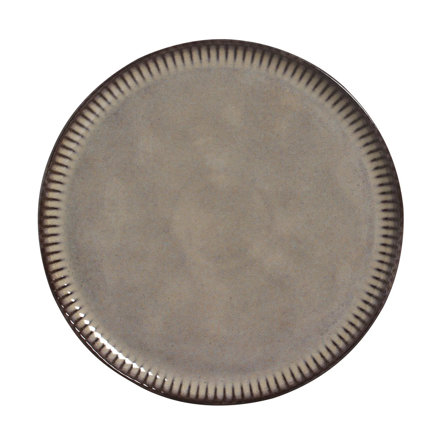 Conjunto com 6 Pratos Raso Linhas Tourmaline Ø27,5cm