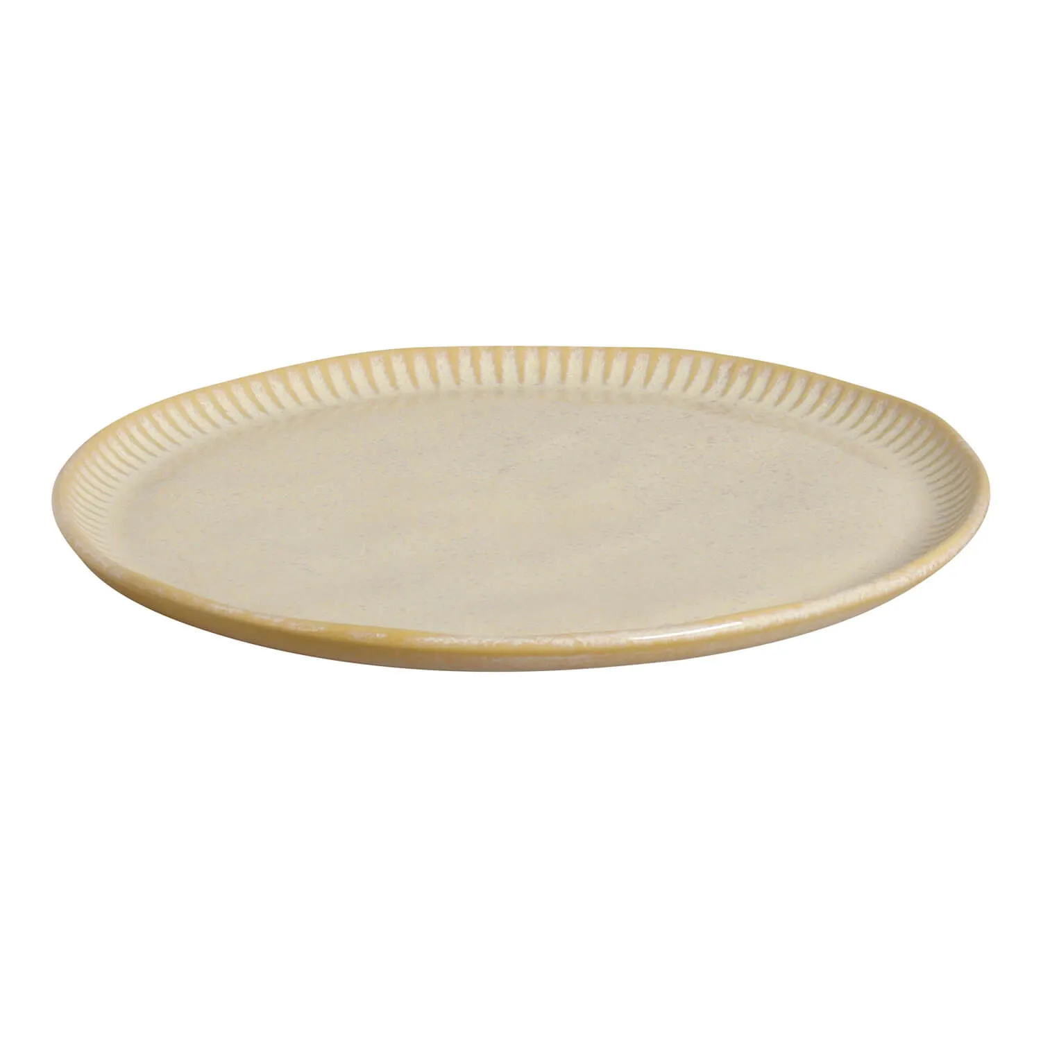 Conjunto com 6 Pratos Raso Linhas Mocaccino Ø27,5cm
