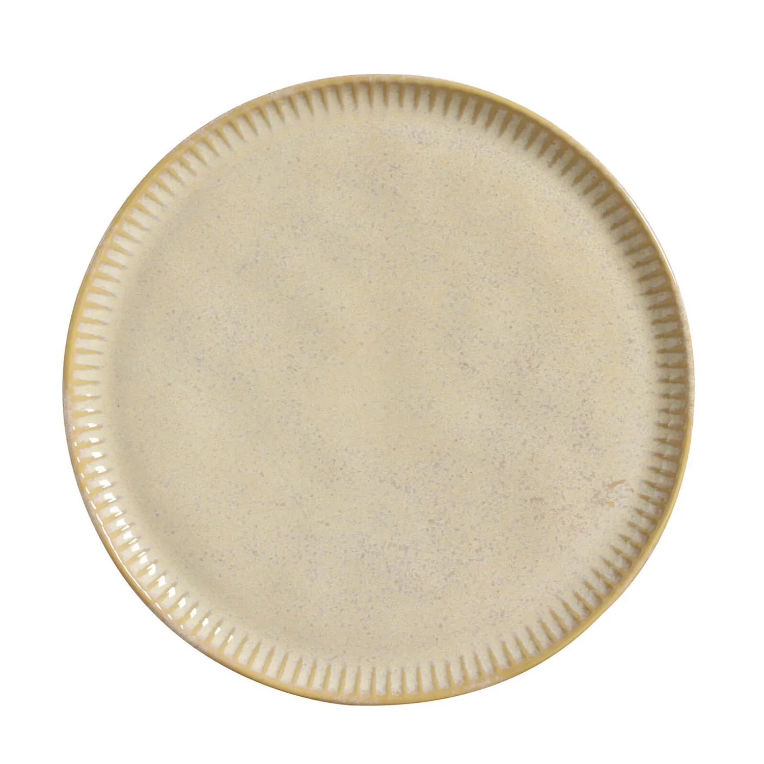 Conjunto com 6 Pratos Raso Linhas Mocaccino Ø27,5cm