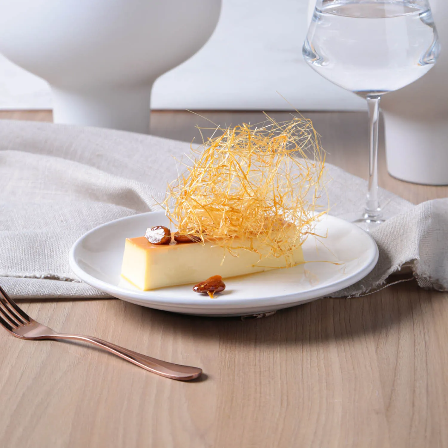 Conjunto com 6 Pratos de Sobremesa Coup Stoneware Hotelaria New White Ø21cm