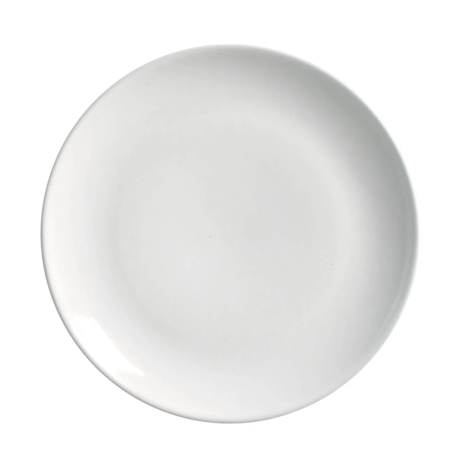 Conjunto com 6 Pratos de Sobremesa Coup Stoneware Hotelaria New White Ø21cm