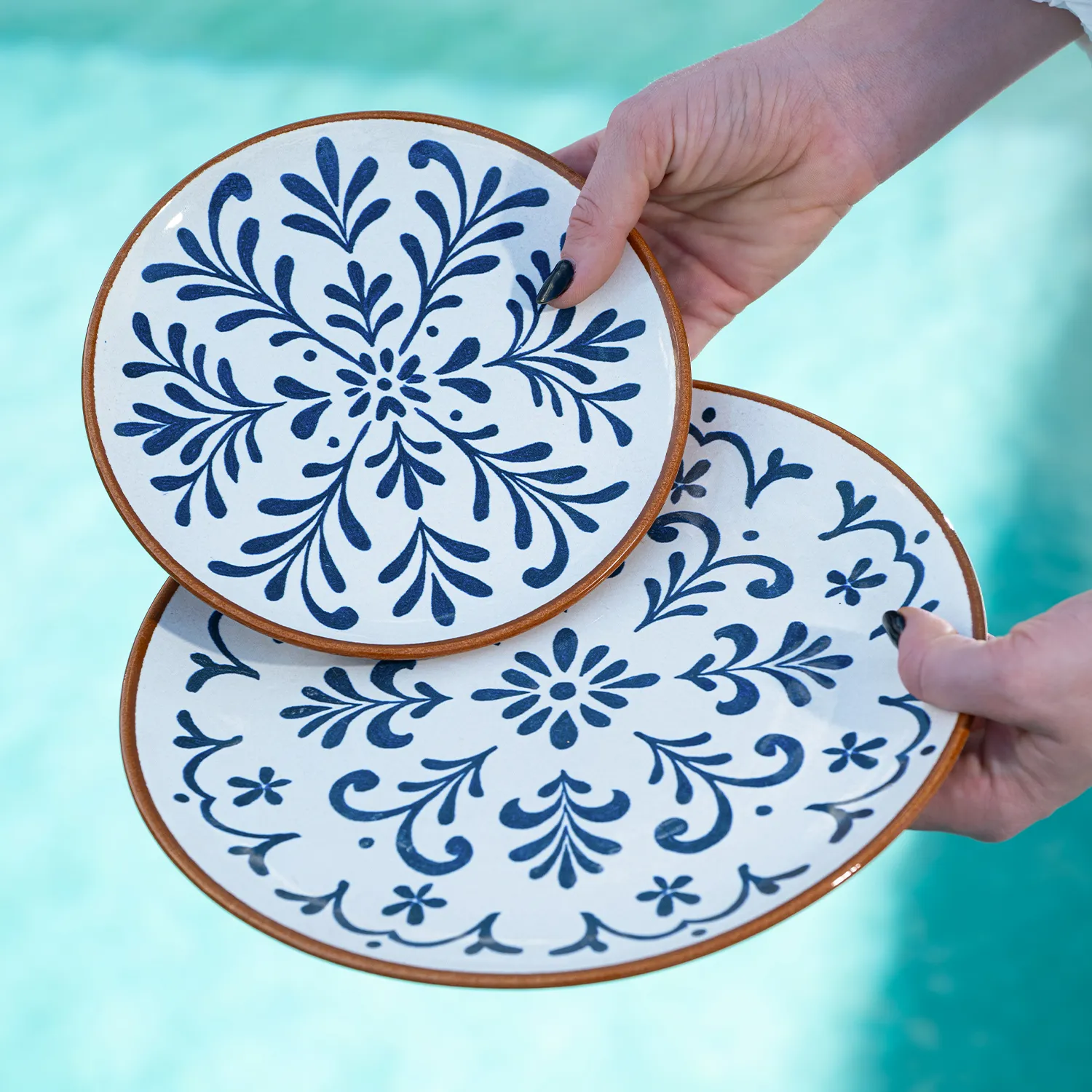 Conjunto com 6 Pratos de Sobremesa Coup Stoneware Coimbra Ø19,4cm