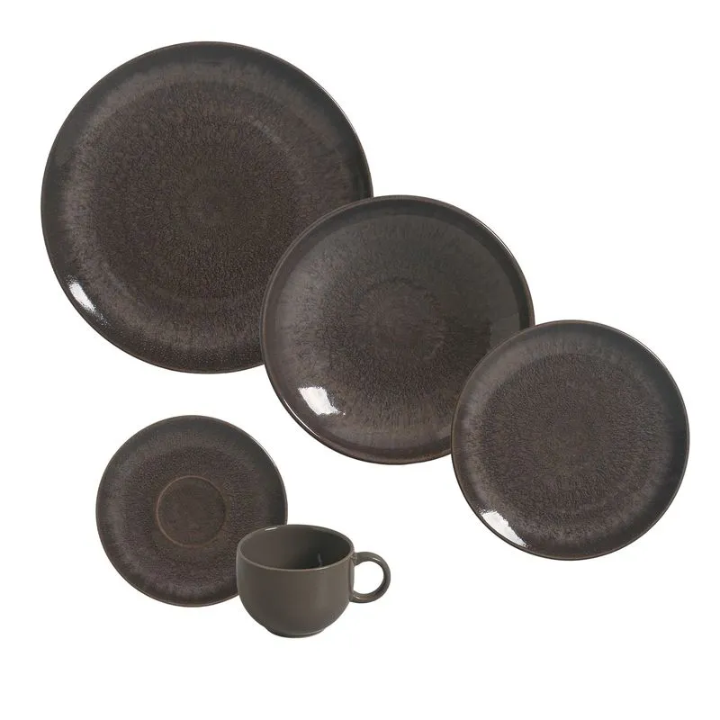 Aparelho de Jantar 20 Peças Coup Stoneware Brownie (para 4 pessoas)
