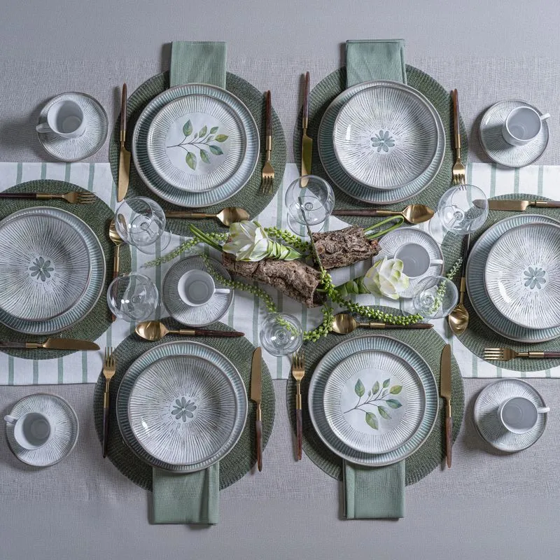 Aparelho de Jantar 30 Peças Bio Evergreen (para 6 pessoas)