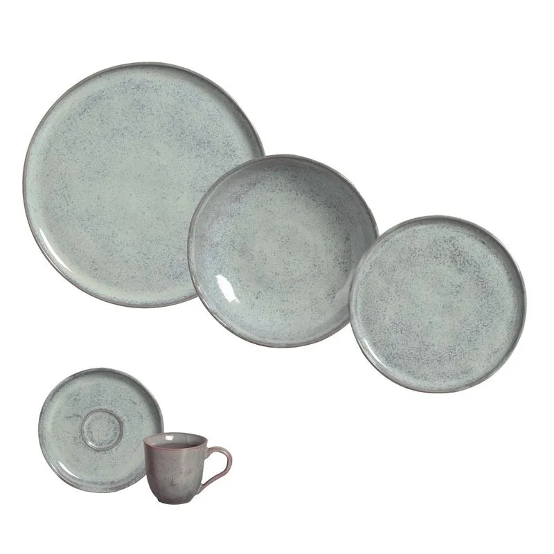 Aparelho de Jantar 30 Peças Bio Green Granite (para 6 pessoas)