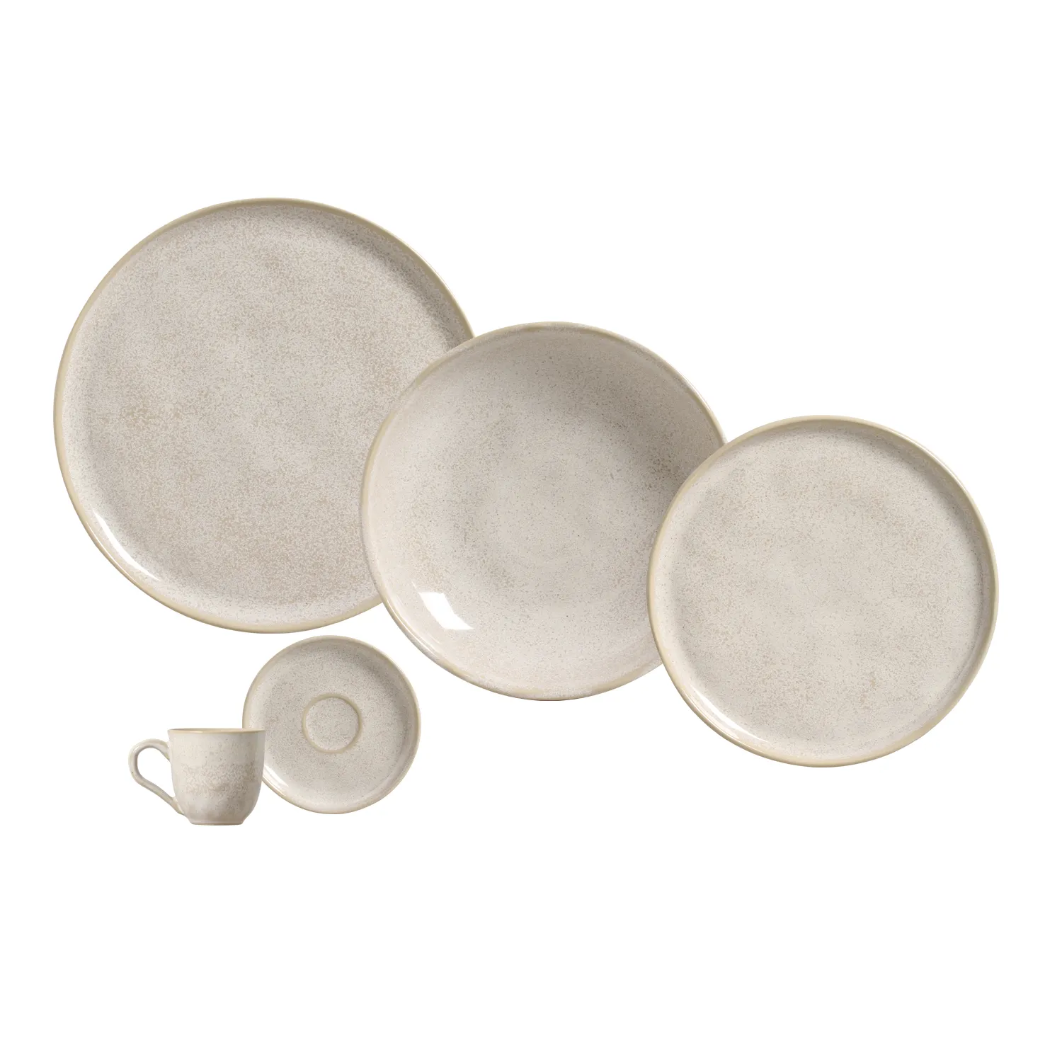 Aparelho de Jantar 30 Peças Bio Latte (para 6 pessoas)