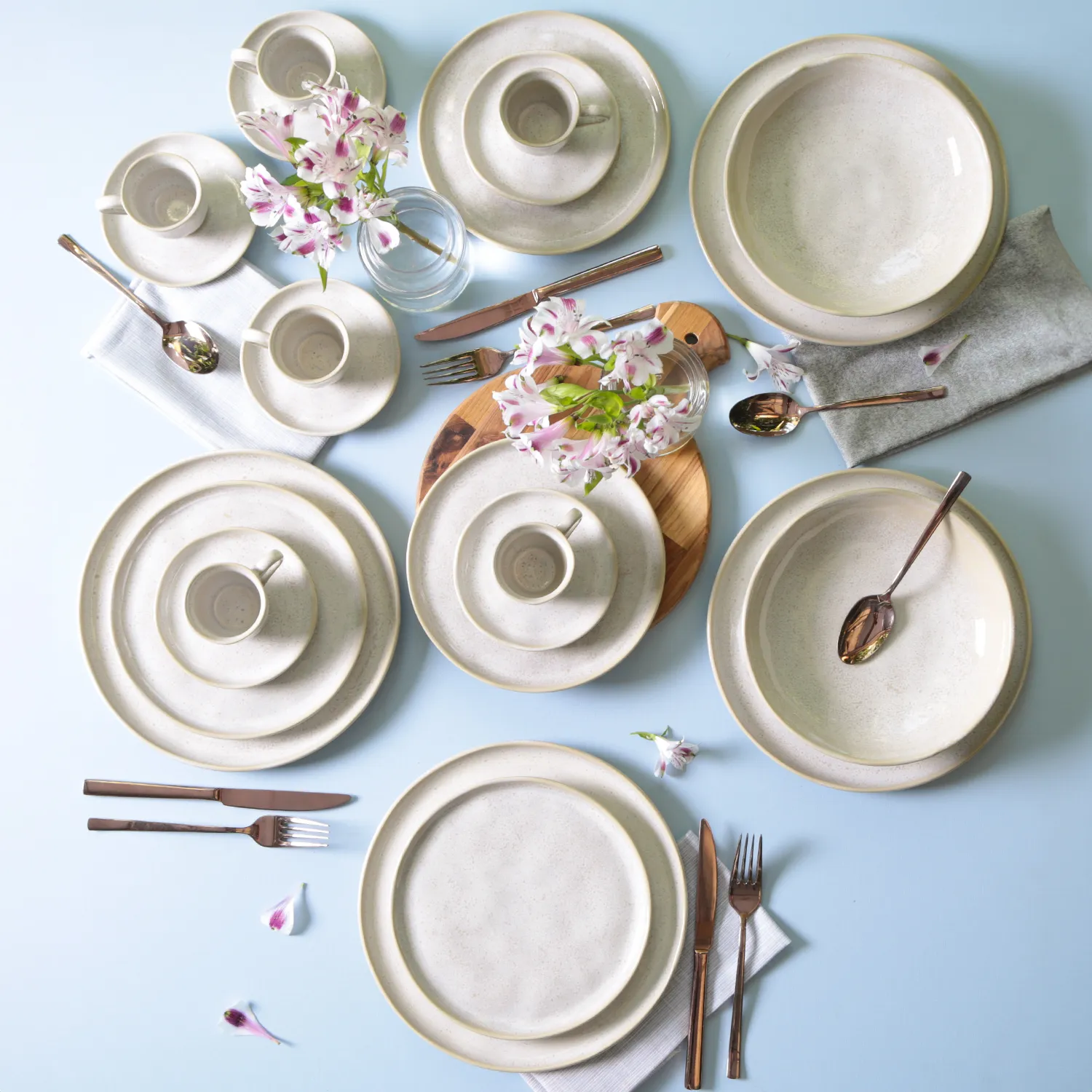 Aparelho de Jantar 30 Peças Bio Latte (para 6 pessoas)