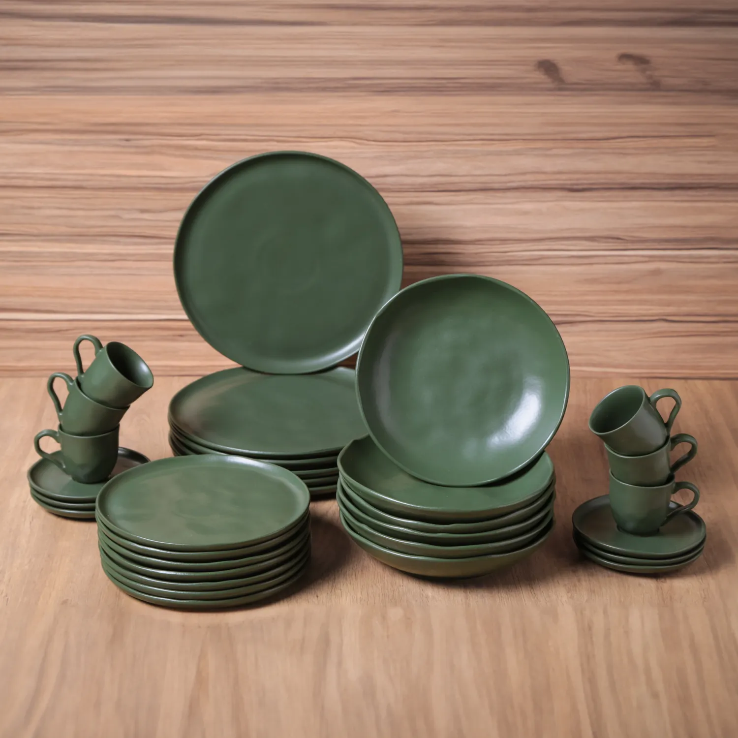 Aparelho de Jantar 30 Peças Bio Leaf (para 6 pessoas)