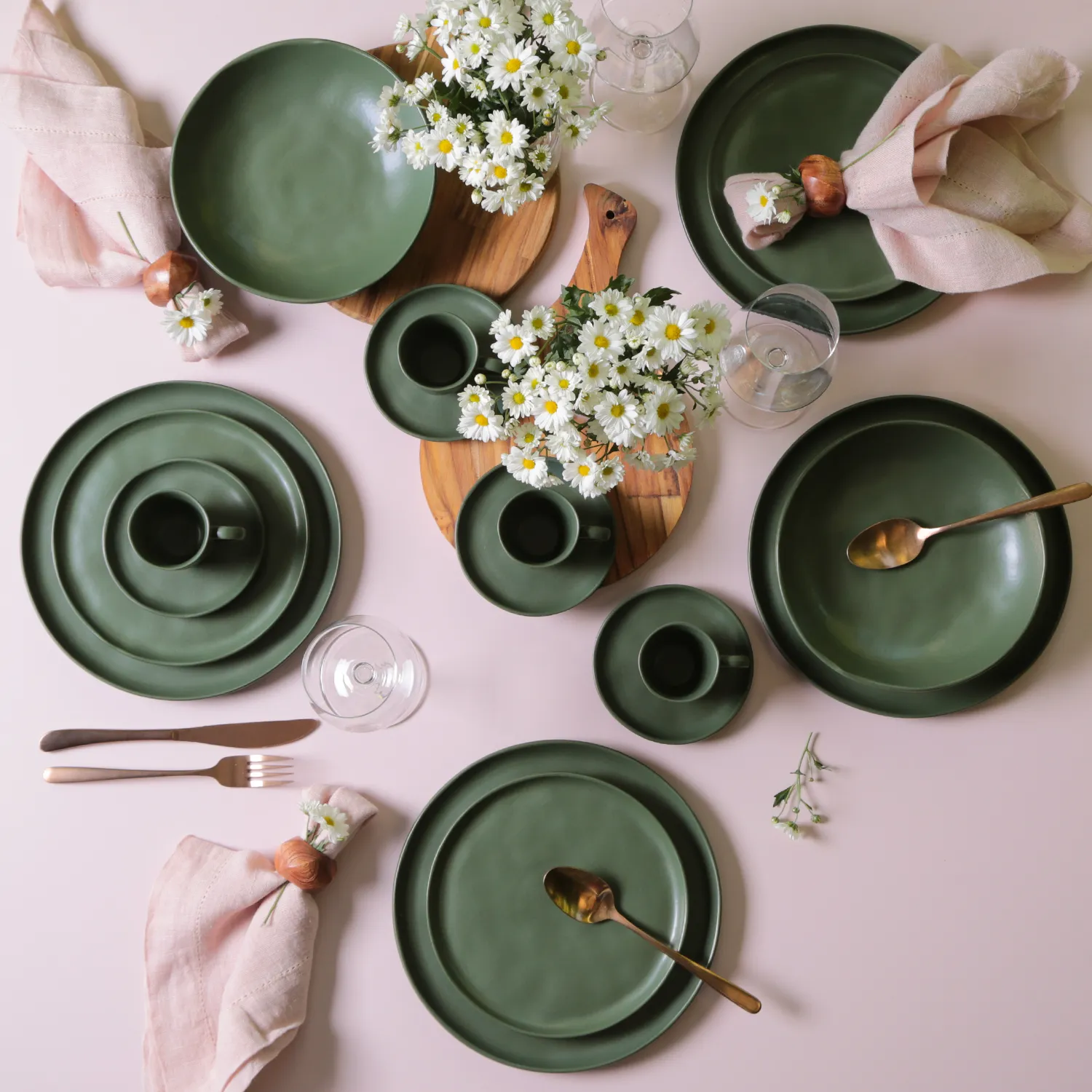 Aparelho de Jantar 30 Peças Bio Leaf (para 6 pessoas)