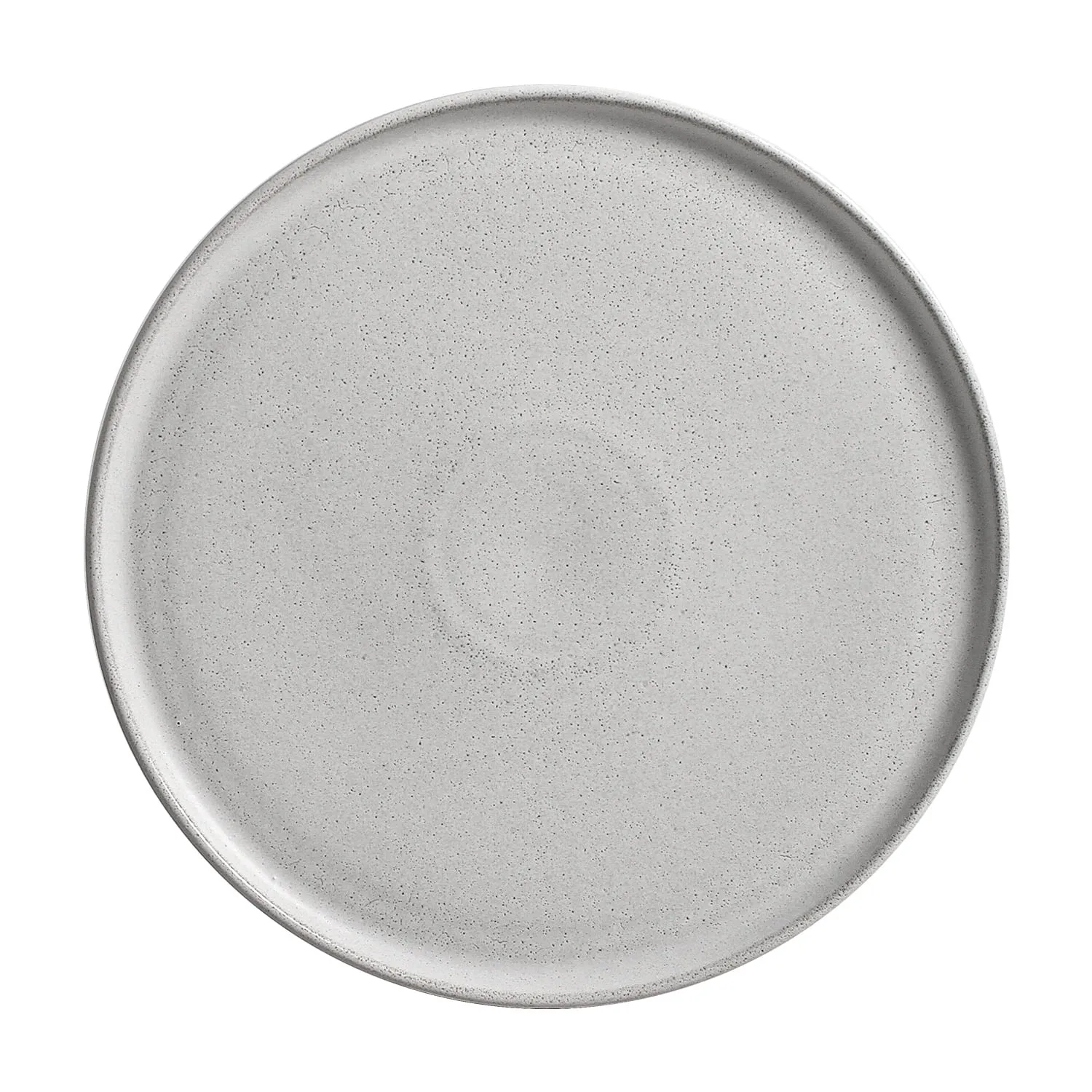 Conjunto com 12 Pratos Raso Basic Snow Ø25cm