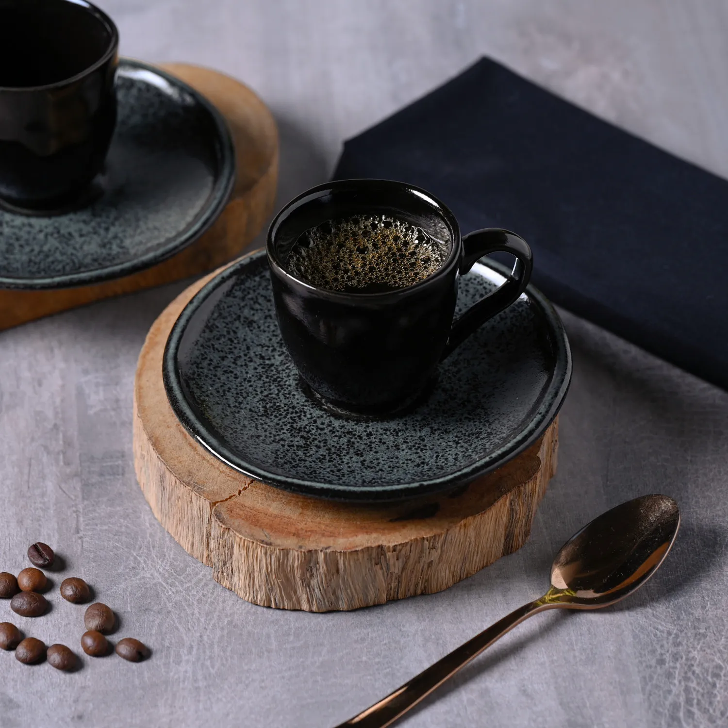 Conjunto com 12 Xícaras de Café com Pires Daily Intense 70ml