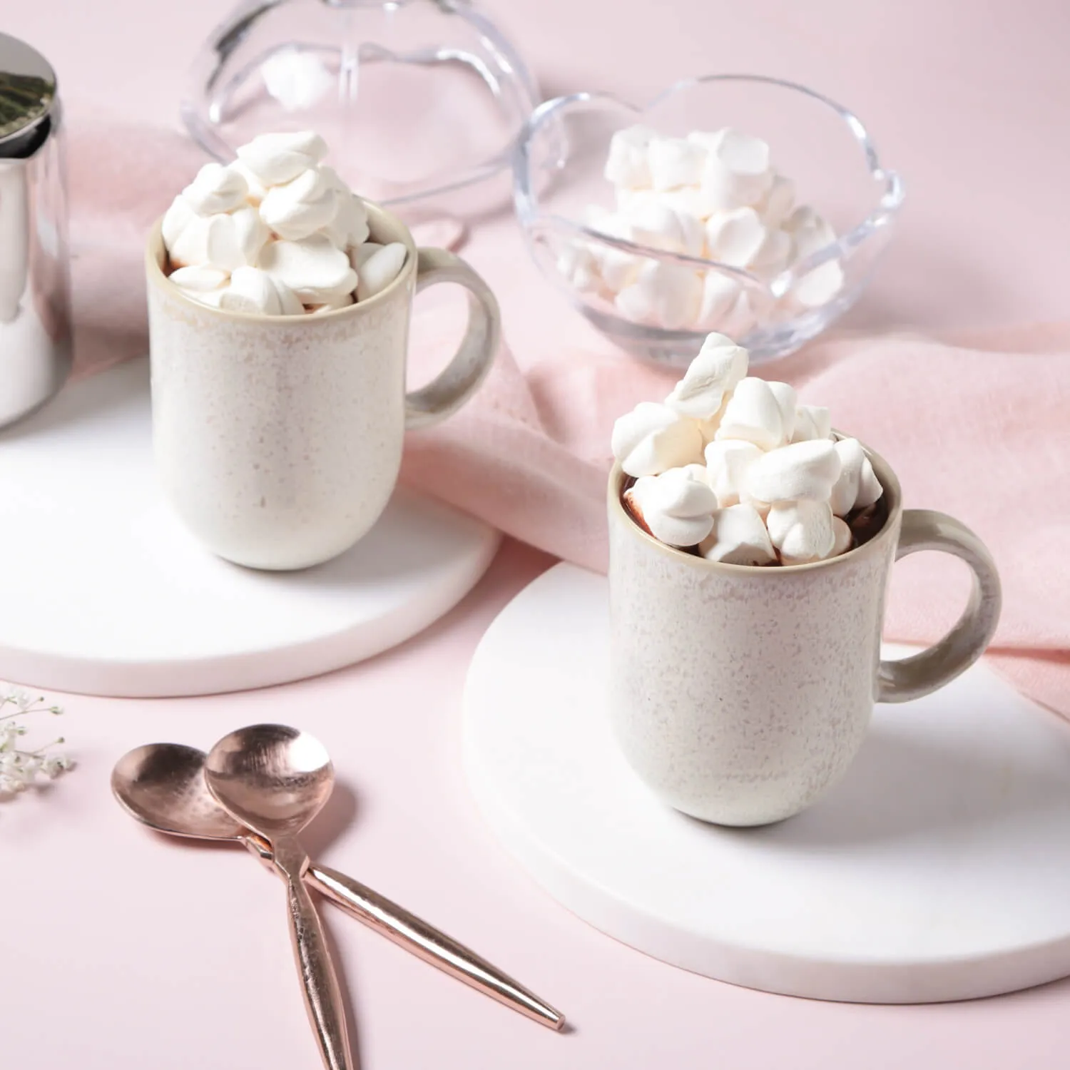Conjunto com 4 Canecas Coup Stoneware Grande Latte 330ml