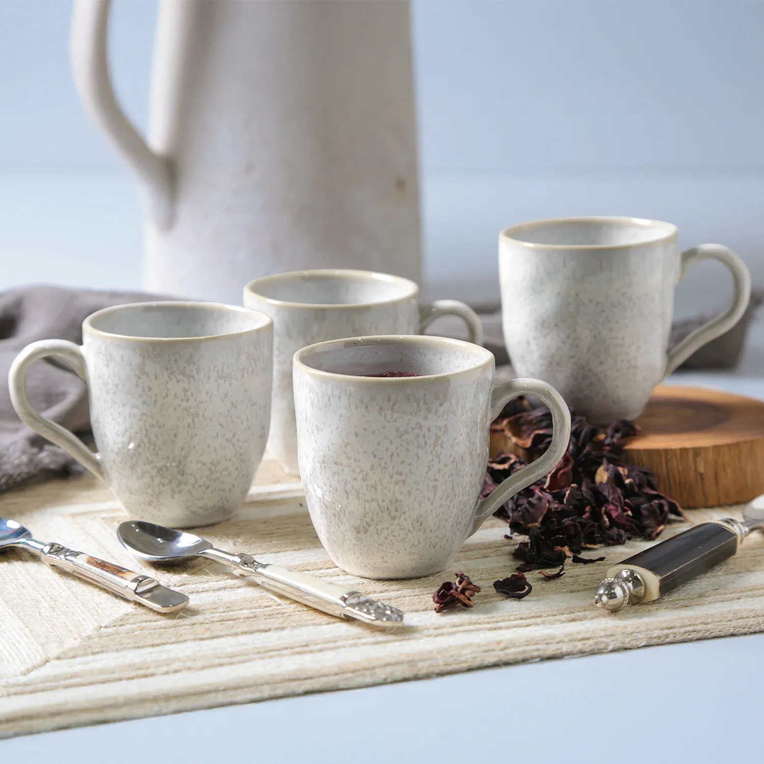 Conjunto com 4 Canecas Orgânico Latte 273ml