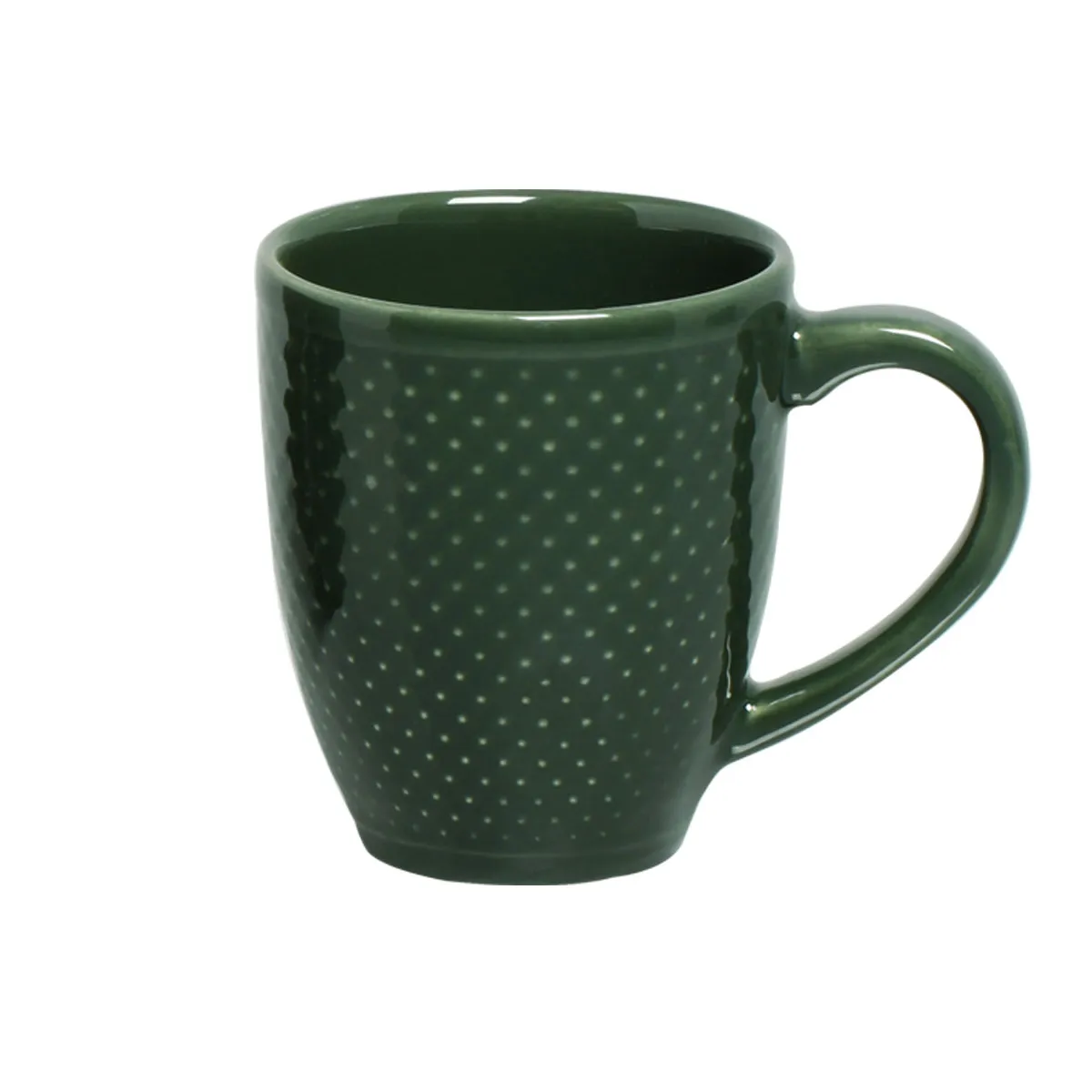 Conjunto com 4 Canecas Pois Botânico 340ml