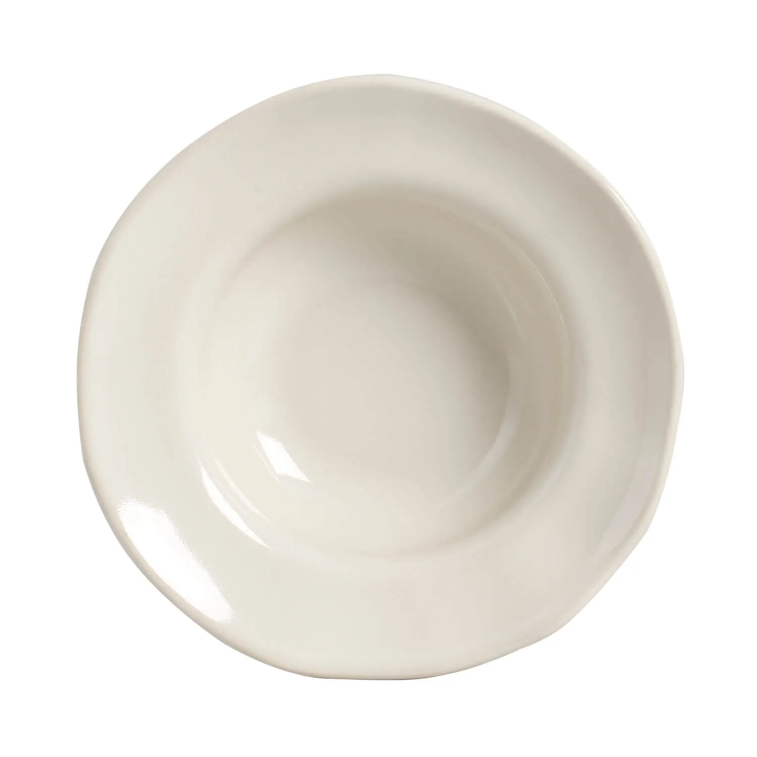 Conjunto com 4 Pratos de Entrada/Sobremesa Orgânico Clay Ø19x5,5cm 250ml