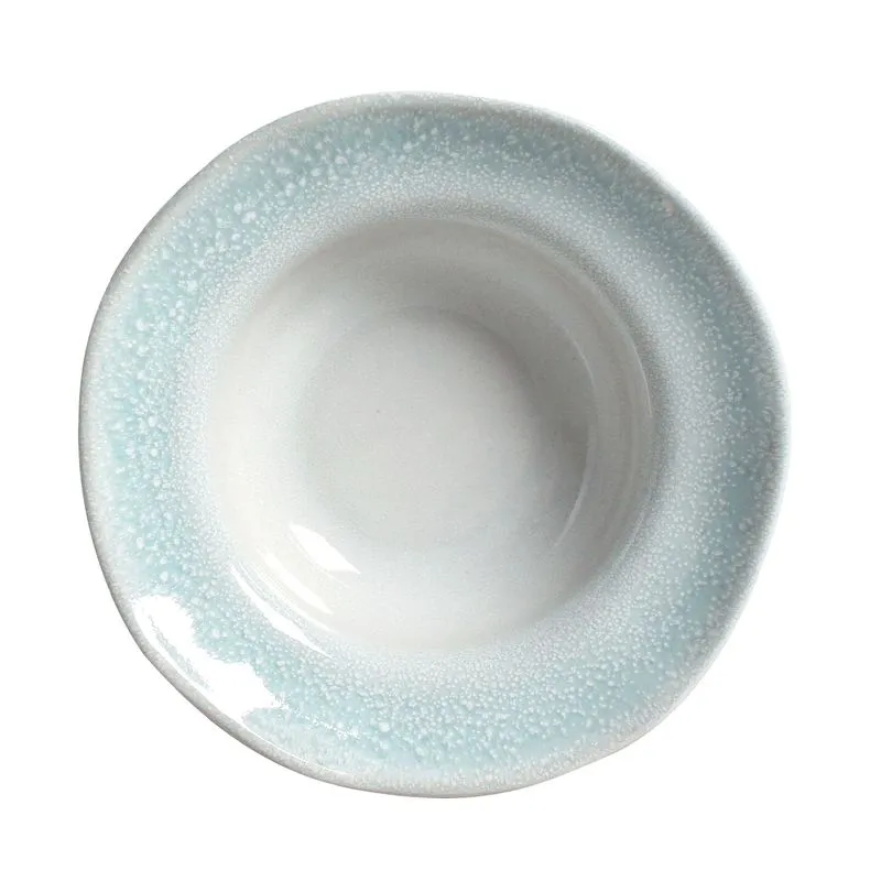 Conjunto com 4 Pratos de Entrada/Sobremesa Orgânico Sea Ø19x5,5cm 250ml