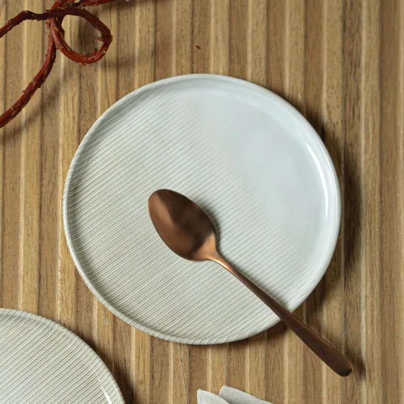 Conjunto com 6 Pratos De Sobremesa Bio Canelle