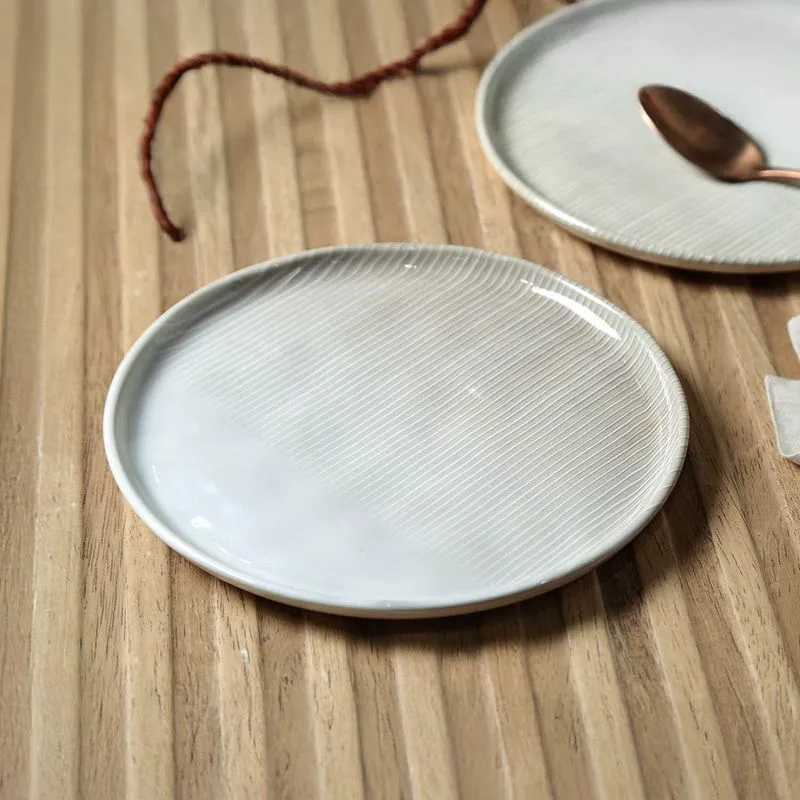 Conjunto com 6 Pratos De Sobremesa Bio Canelle