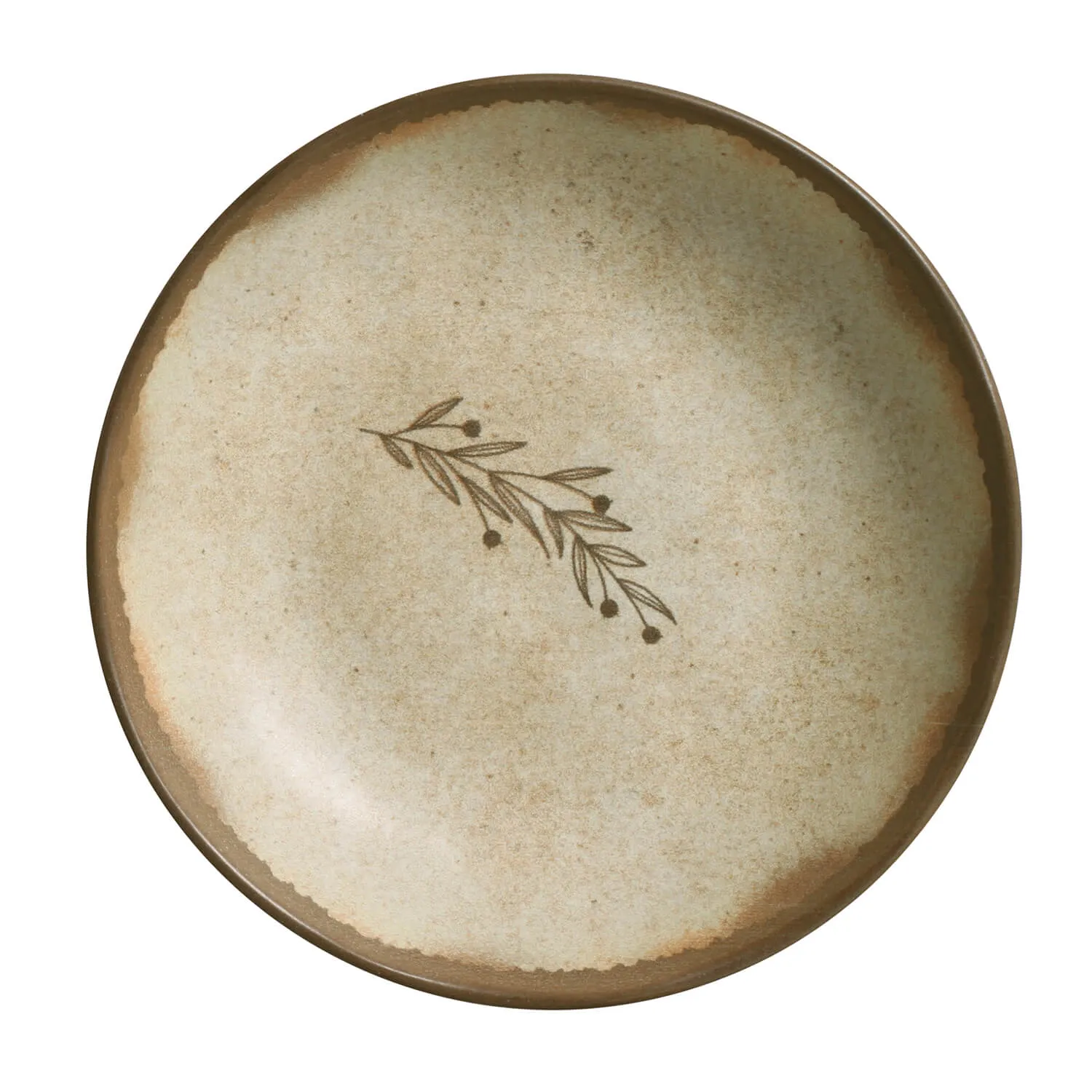 Conjunto com 6 Pratos Fundo Bio Stoneware Nativa Ø22,5cm 830ml