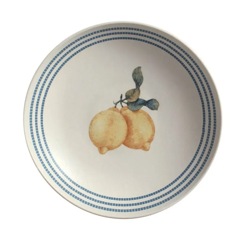 Conjunto com 6 Pratos Fundo Coup Stoneware Amalfitana Ø20,3cm 600ml