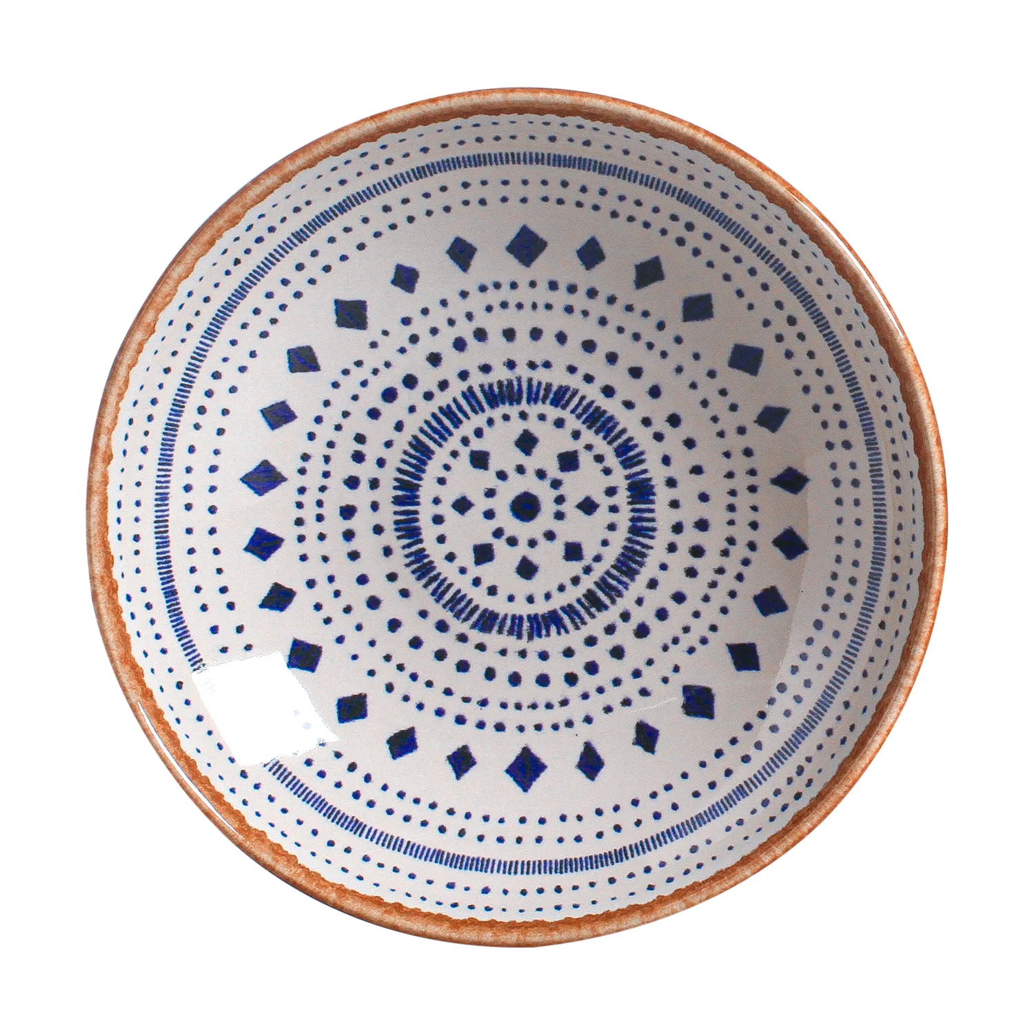 Conjunto com 6 Pratos Fundo Coup Stoneware New Asteca Ø20,3cm 600ml