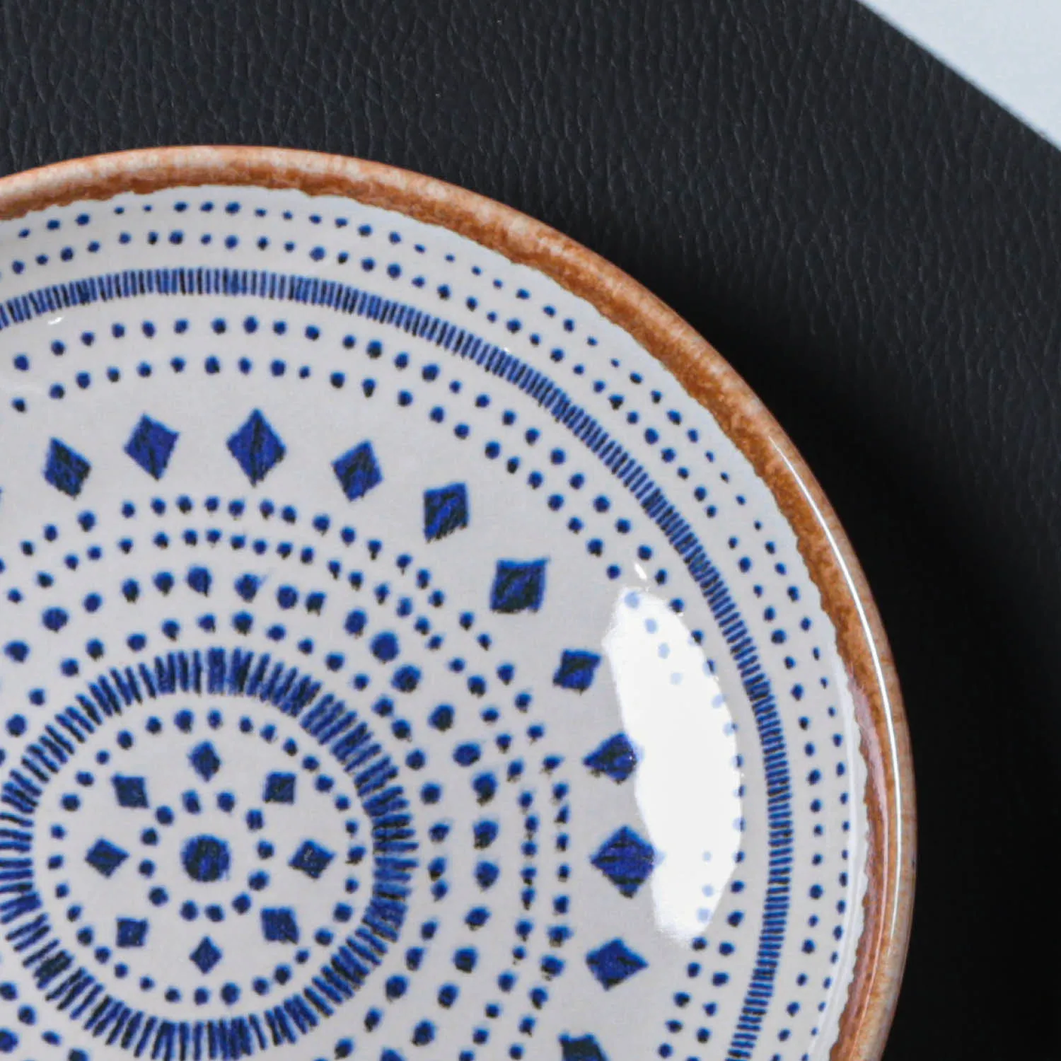 Conjunto com 6 Pratos Fundo Coup Stoneware New Asteca Ø20,3cm 600ml