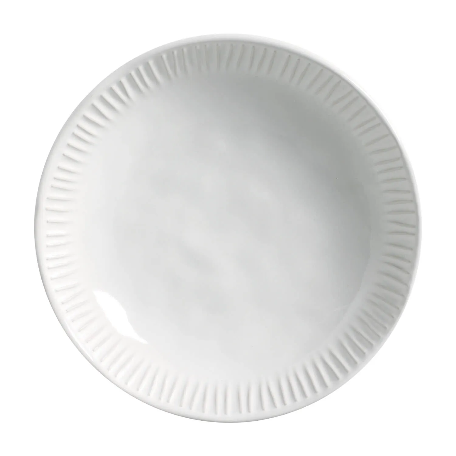 Conjunto com 6 Pratos Fundo Linhas New White Ø22,5cm 830ml