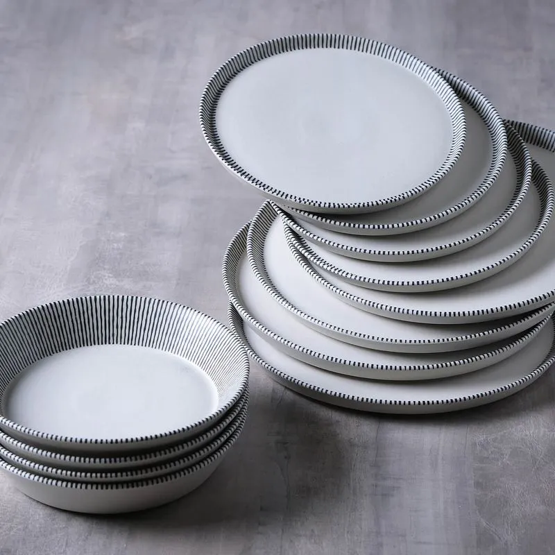 Conjunto com 6 Pratos Fundo Neo Pulse Ø19,5cm 630ml