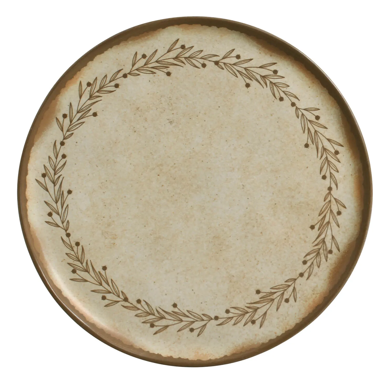 Conjunto com 6 Pratos Raso Bio Stoneware Nativa Ø27,5cm