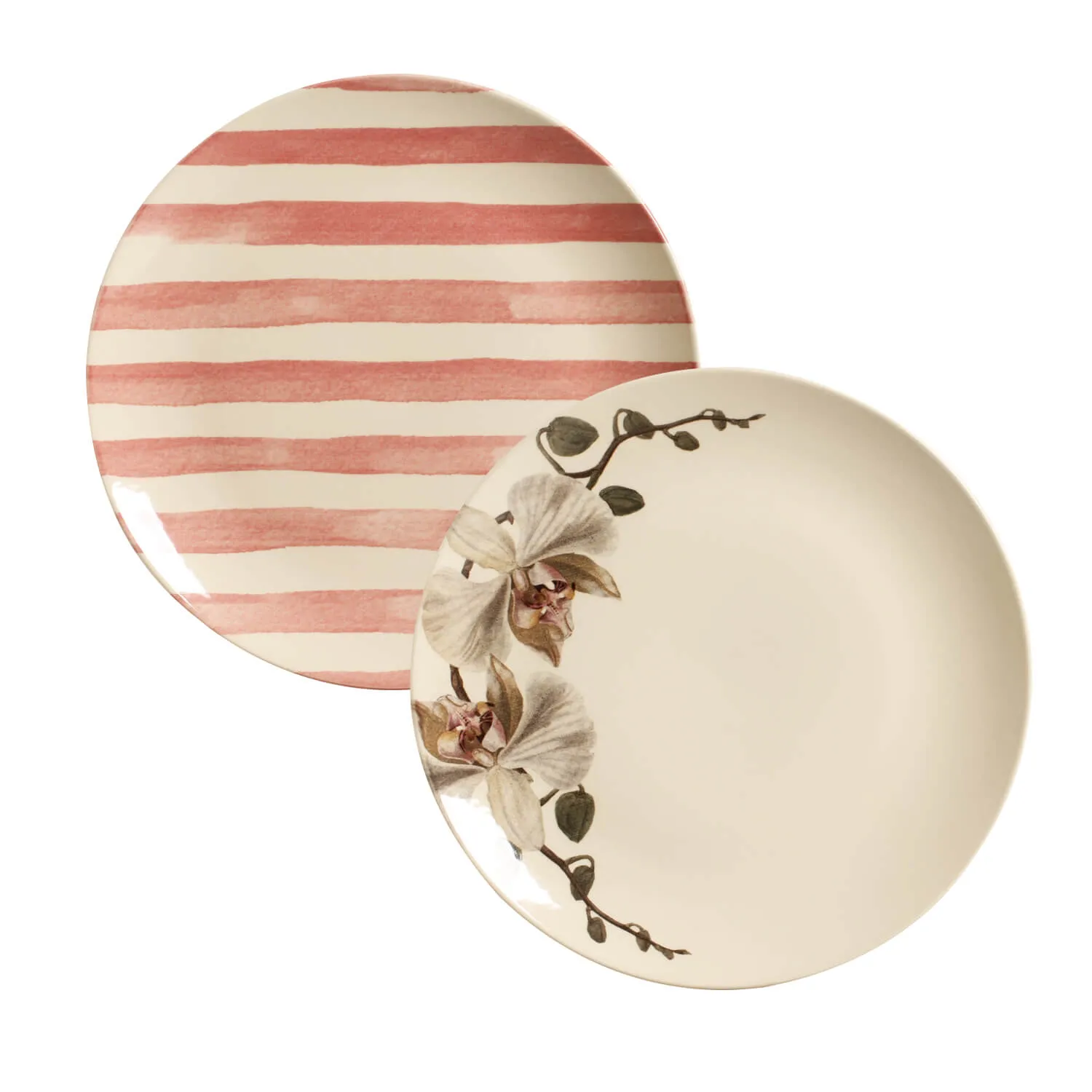 Conjunto com 6 Pratos Raso Coup Fleur Ø27,5cm