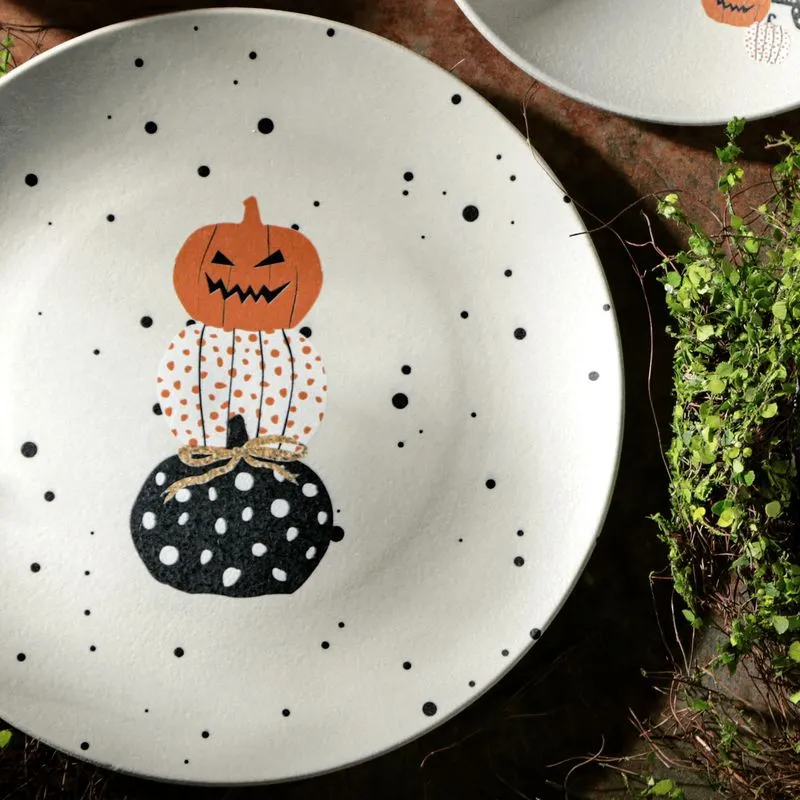 Conjunto com 6 Pratos Raso Coup Stoneware Frightening Ø26cm