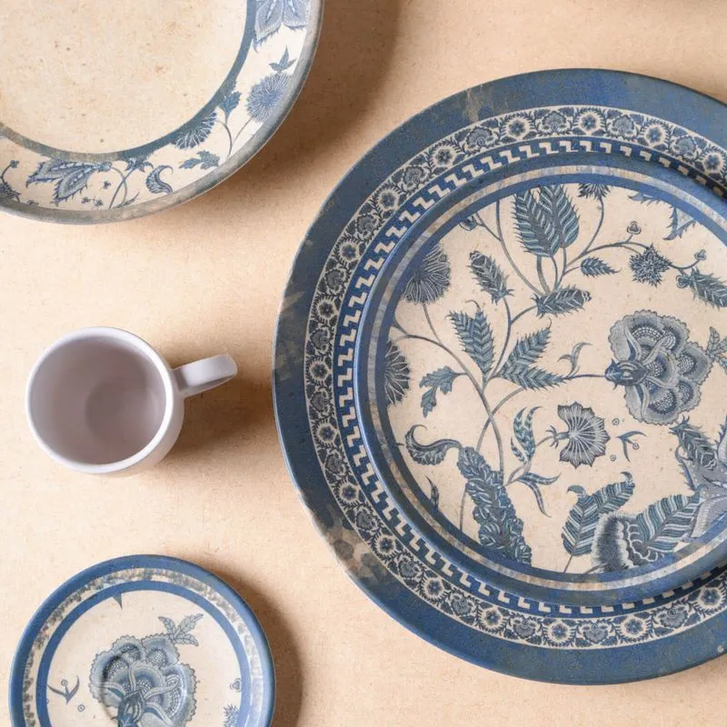 Conjunto com 6 Pratos Raso Coup Stoneware Kasbah Ø26cm