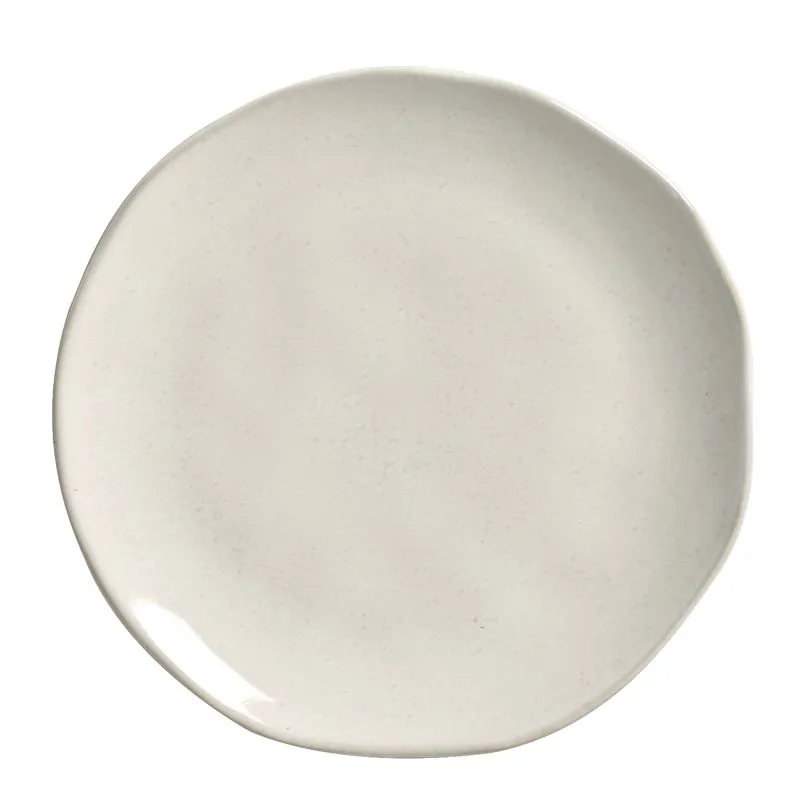 Conjunto com 6 Pratos Raso Orgânico Glam Ø26,5cm