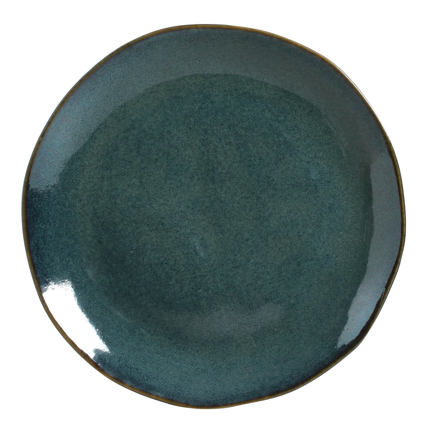 Conjunto com 6 Pratos Raso Orgânico Oceano Ø26,5cm
