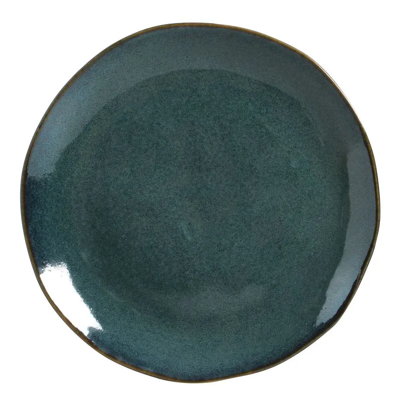 Conjunto com 6 Pratos Raso Orgânico Oceano