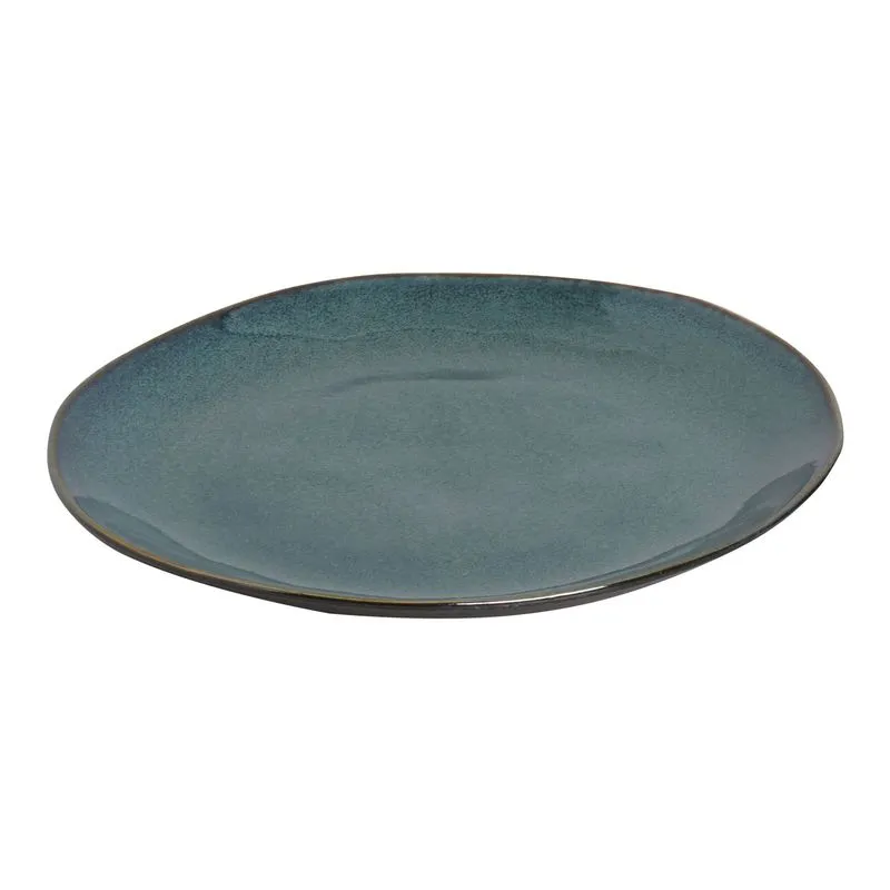 Conjunto com 6 Pratos Raso Orgânico Oceano
