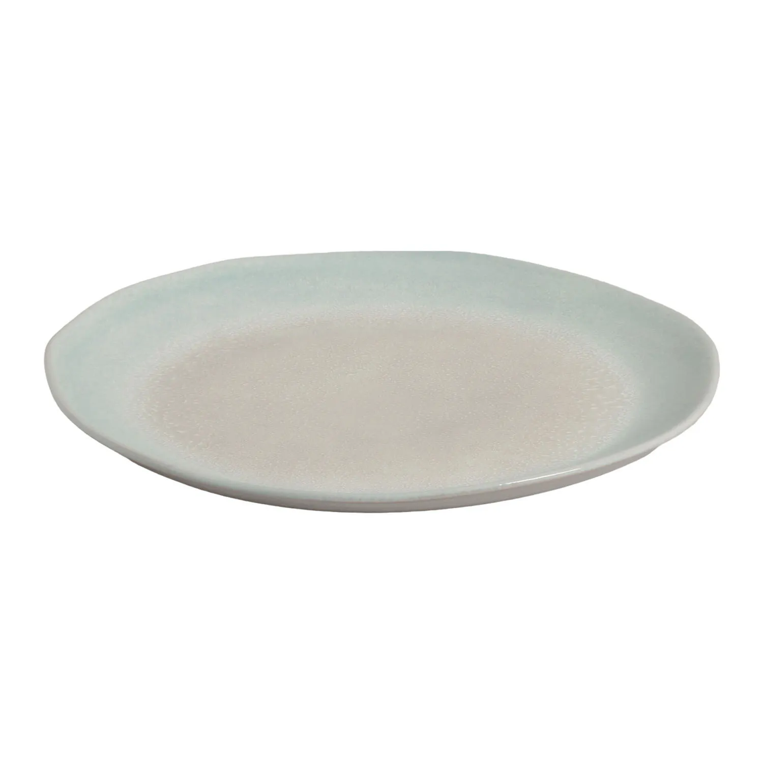 Conjunto com 6 Pratos Raso Orgânico Orla Ø26,5cm
