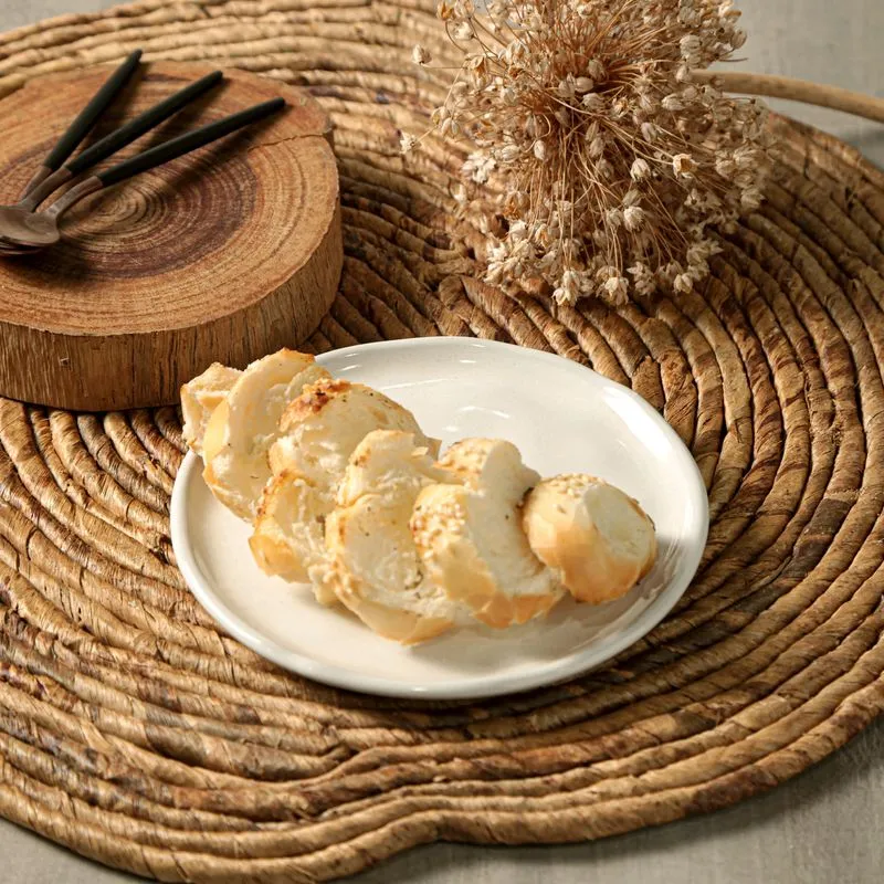 Conjunto com 6 Pratos de Pão Bio Glam Ø15,5x1,6cm